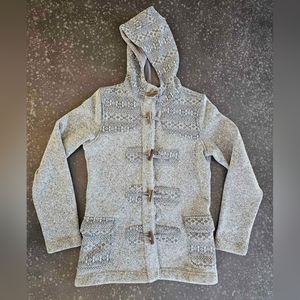 Patagonia Womens Icelandic Better Sweater Gray SMALL EUC